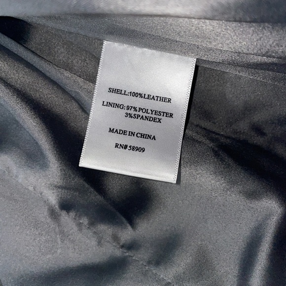 Genuine Suede Moto Jacket - Picture 9 of 9